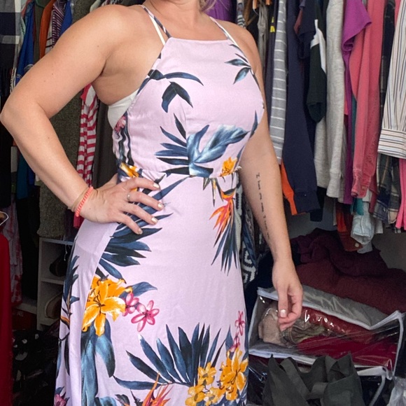 Women’s 100% polyester long dress - Picture 5 of 7